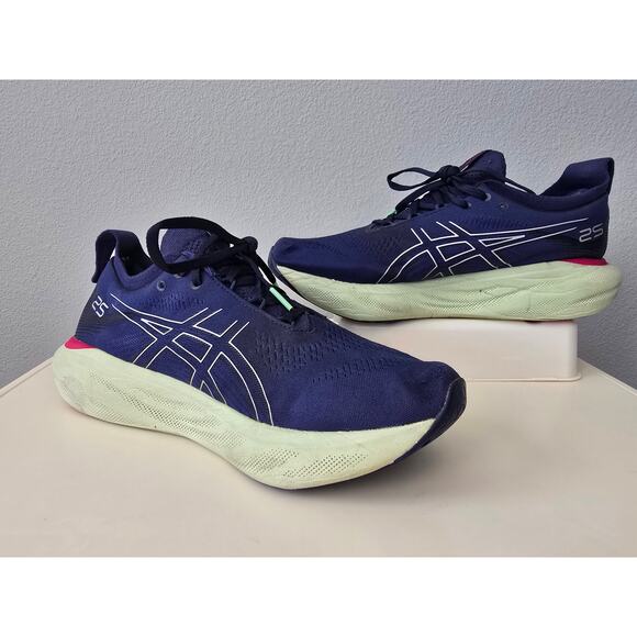 ASICS Gel‑Nimbus 25 Running Sneakers Men’s US 9.5  Cushioned Neutral Trainer - Picture 2 of 11